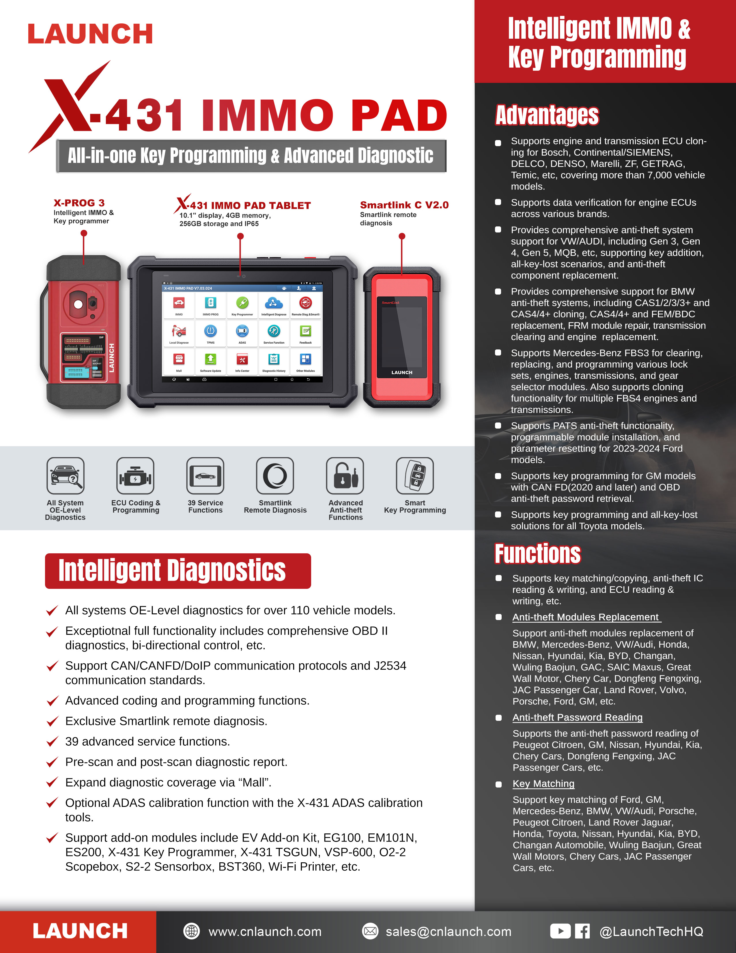 X-431 IMMO PAD